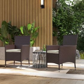 2 PCS Dining Chairs with Cushions and Anti-Slip Foot