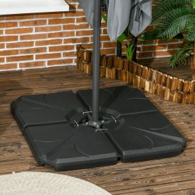 4 Pieces Patio Umbrella Base