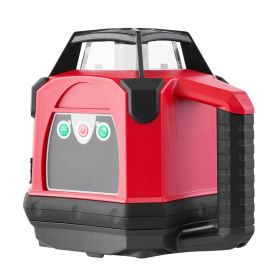 Rotary Laser Level Kit, 2650ft 360-Degree Self Leveling Red Horizontal Laser Transit, with Heavy-duty Tripod, Receiver, Remote Control, Toolcase