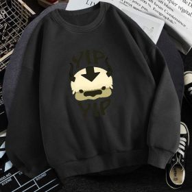 Man New Fleece Sweatshirts Avatar The Last Airbender (Option: Black-M)