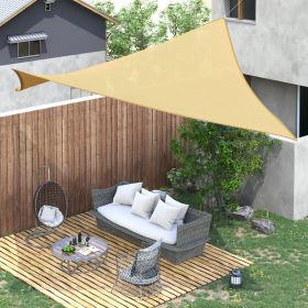 Adjustable Sun Sail Shade Canopy Pole/Pipe Installation Kit (Option: Sand-500x400x220 mm)